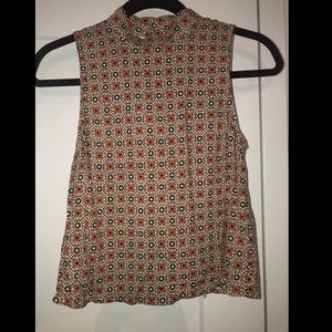 Women’s Ecote High Neck Tank sz S #UrbanOutfitters